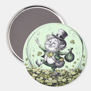 Aimant Lucky Irish Leprechaun