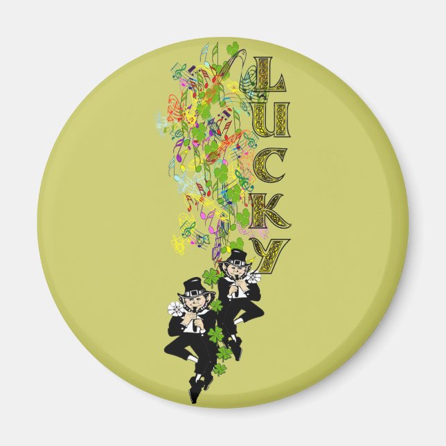 Aimant Lucky Leprechaun (Devant)