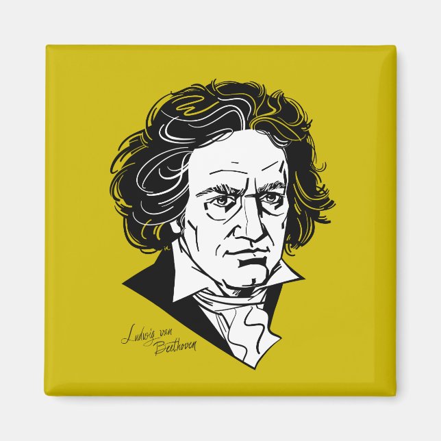 Aimant Ludwig van Beethoven (Devant)