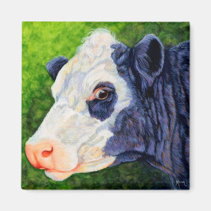 Aimant Lulu - vache noire à Baldie