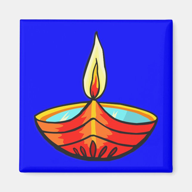 Aimant Lumières du festival de Diwali (Devant)