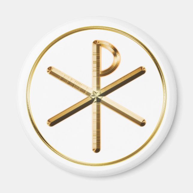 Aimant Luminosité de Chi-Rho (Devant)