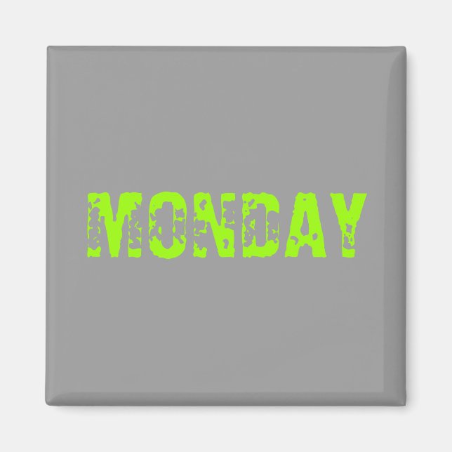 Aimant lundi (Devant)