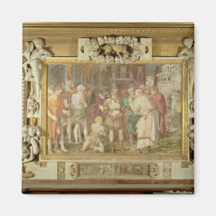 Aimant L'unification de l'état, détail de décoratif
