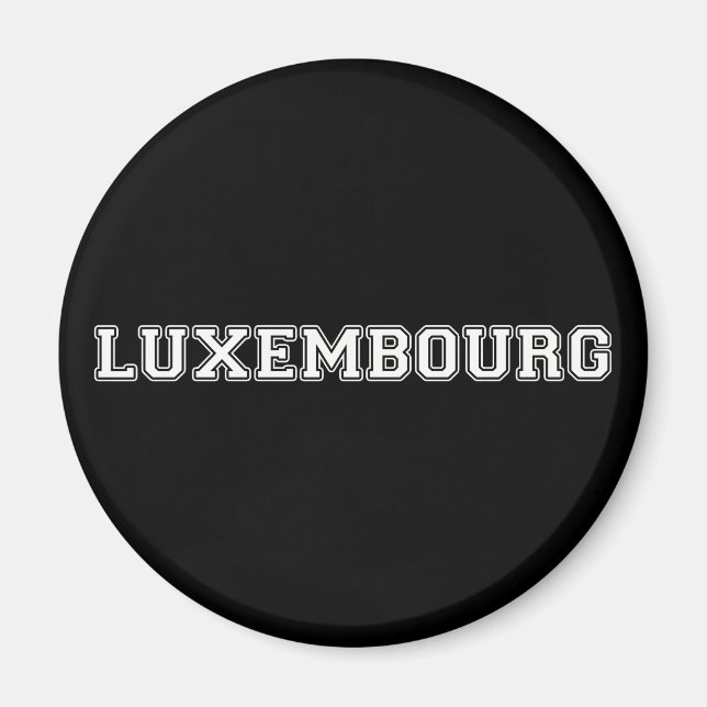Aimant Luxembourg (Devant)