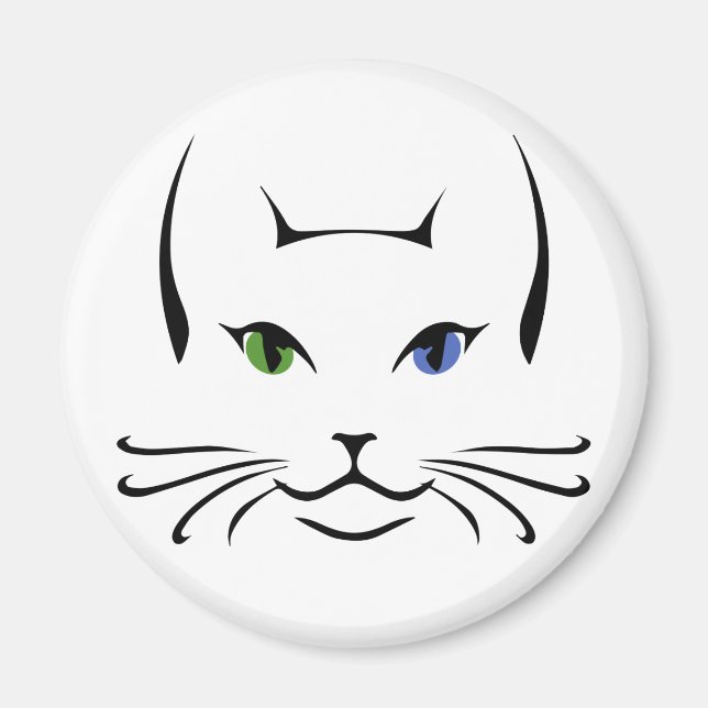 Aimant Lyra le chat (Devant)