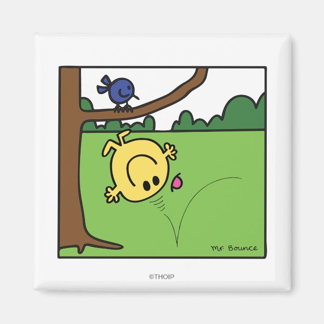 Aimant M. Bounce Dans Le Parc (Devant)