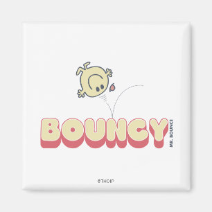 Aimant M. Bounce Rebondit Sur Sa Tête