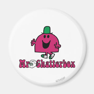 Aimant M. Chatterbox Logo et téléphone