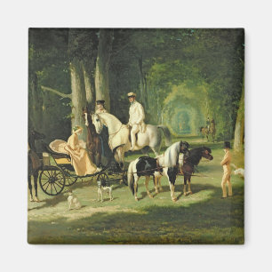 Aimant M. et Mme. Un Mosselman et leurs deux