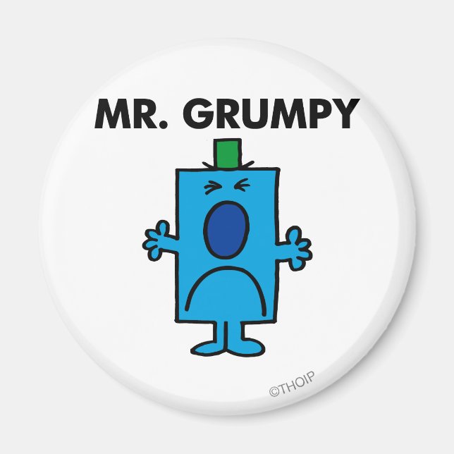 Aimant M. Grumpy | Face de givre (Devant)