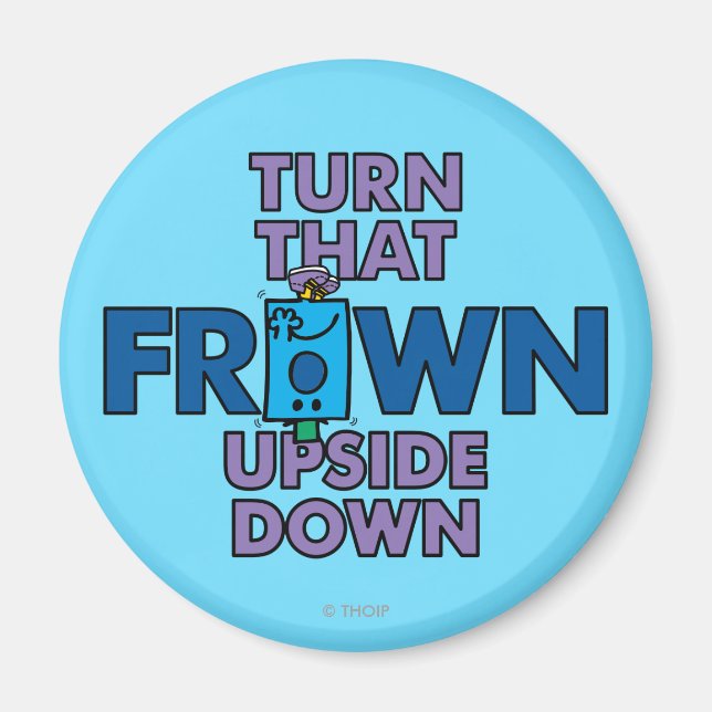 Aimant M. Grumpy | Turn that Frown Upside Down (Devant)