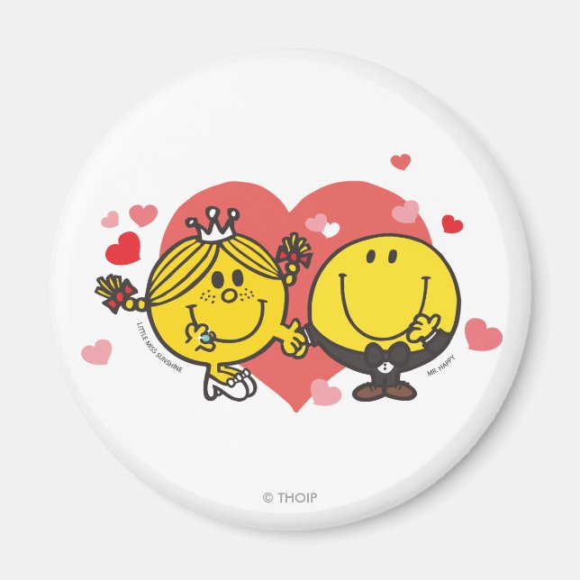 Aimant M. Men Little Miss Mariage Heureux Sunshine (Devant)