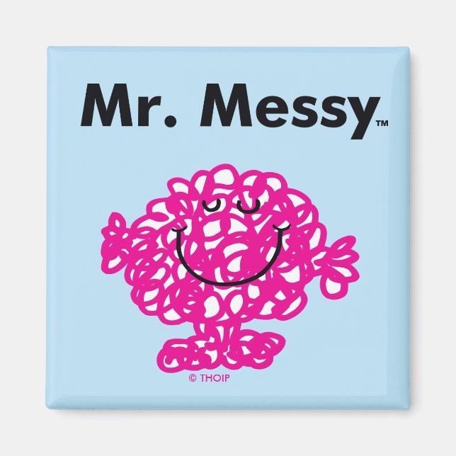 Aimant M. Men | M. Messy Est Mignon, Mais Mal (Devant)