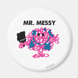 Aimant M. Messy Tenant Un Pinceau
