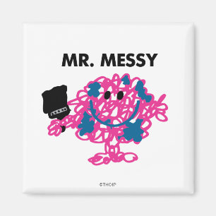 Aimant M. Messy Tenant Un Pinceau