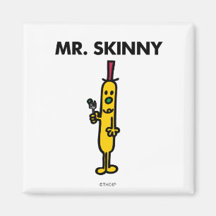 Aimant M. Skinny Pois et fourrure