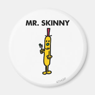 Aimant M. Skinny Pois et fourrure