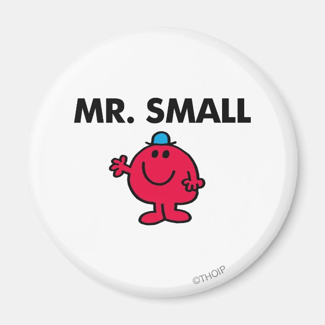 Aimant M. Small Waving Bonjour (Devant)