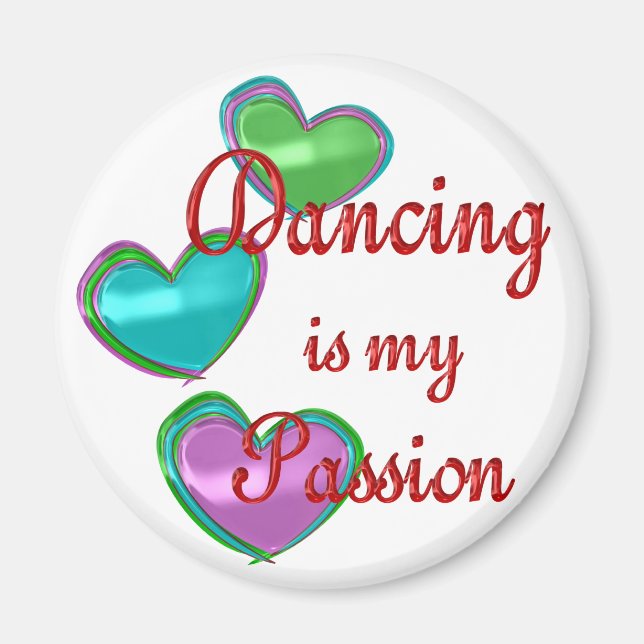 Aimant Ma passion dansante (Devant)