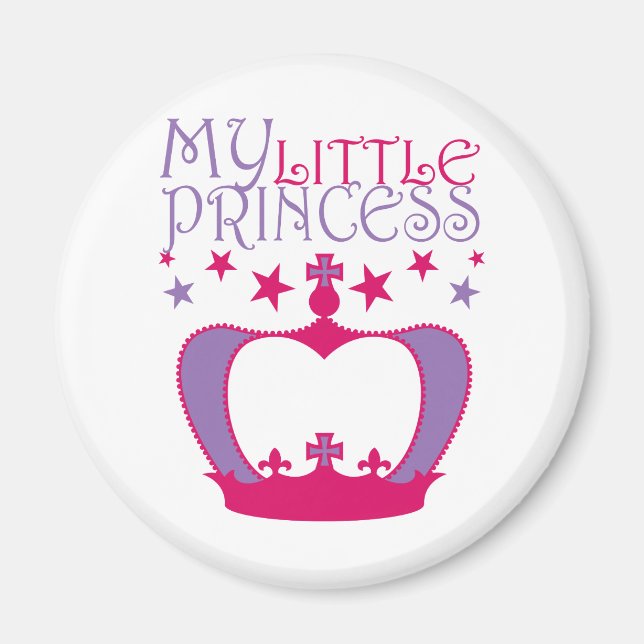 Aimant Ma petite princesse (Devant)