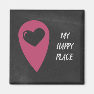 Aimant Ma place heureuse
