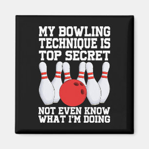 Aimant Ma Technique De Bowling Est Secret Drôle Bowling B
