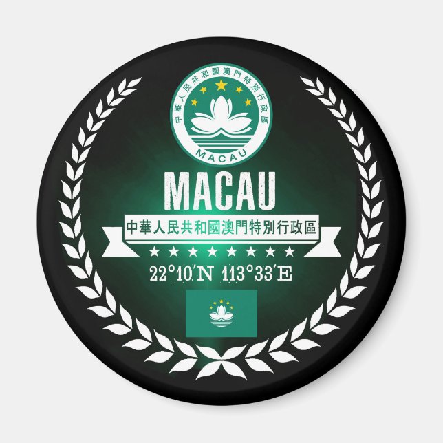 Aimant Macao (Devant)