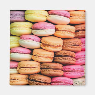 Aimant Macarons Colorés