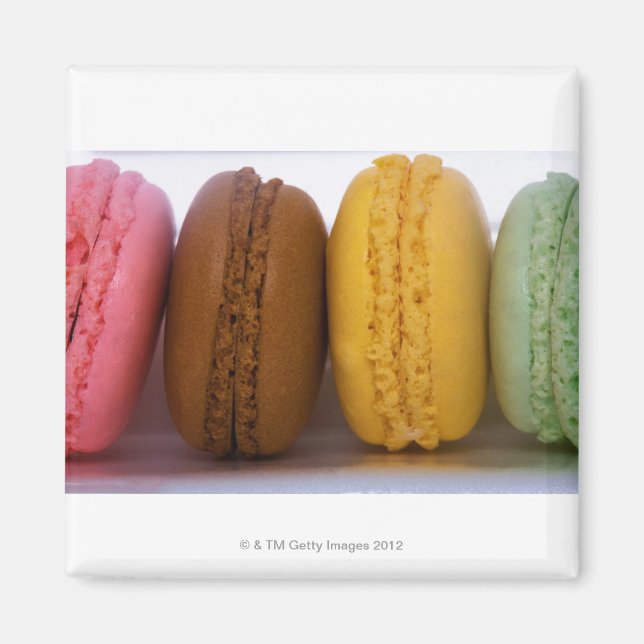 Aimant Macarons français gastronomiques importés (macaron (Devant)