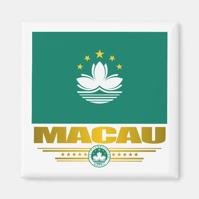 Aimant "Macau Pride" (Devant)