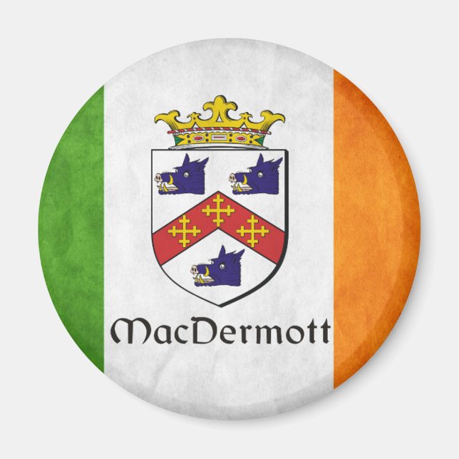 Aimant MacDermott irlandais (Devant)