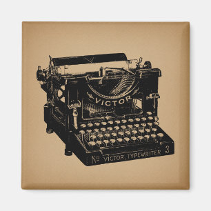 Aimant Machine à écrire d'époque