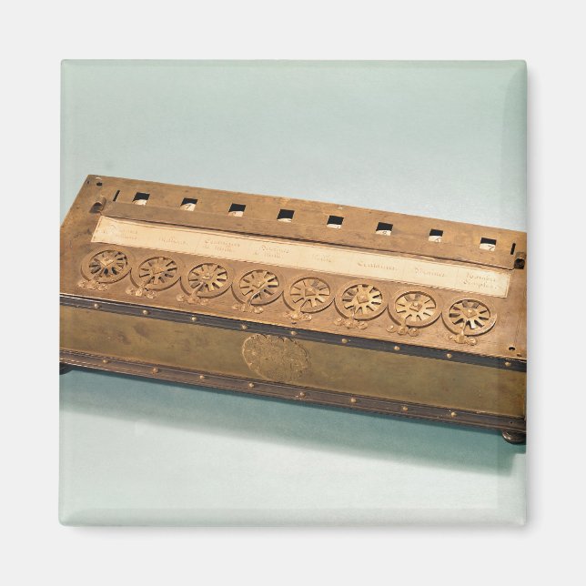 Aimant Machine de calcul inventée par Blaise Pascal (Devant)