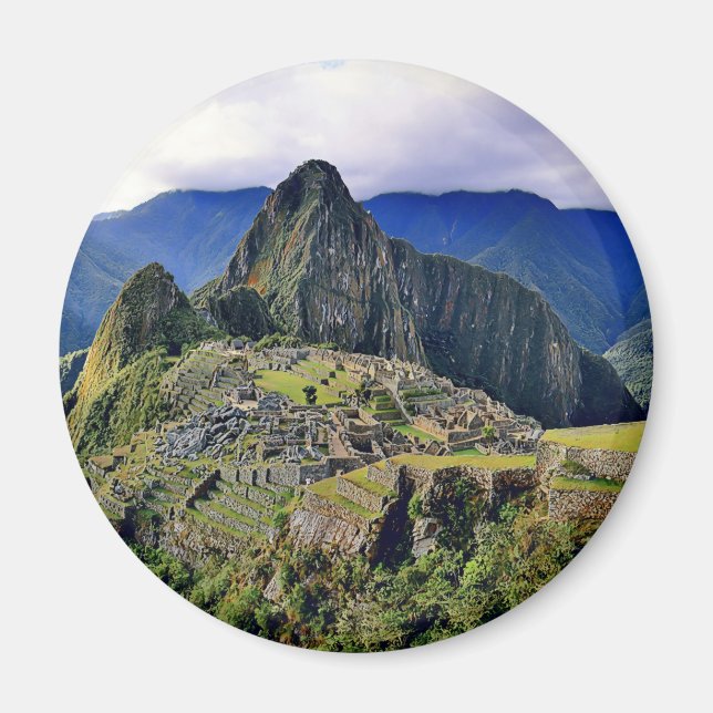 Aimant MACHU PICCHU - Pérou - panorama (Devant)