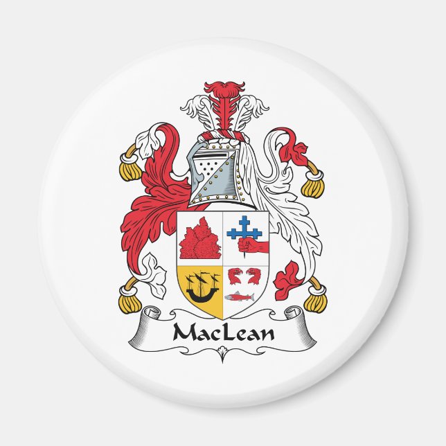 Aimant MacLean Family Crest (Devant)