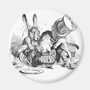 Aimant Mad Hatter, Dormouse et March Hare