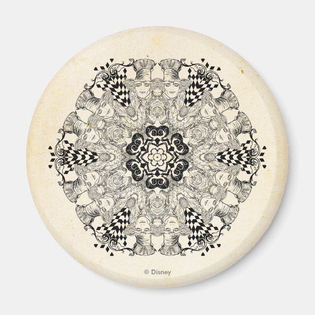 Aimant Mad Hatter Kaleidoscope (Devant)