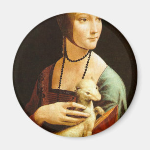 Aimant Madame avec une hermine par Leonardo da Vinci C.
