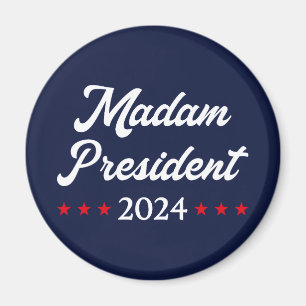 Aimant Madame la Présidente 2024 I - Kamala Harris