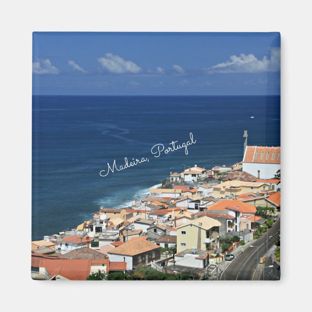 Aimant Madère, Portugal Paysage (Devant)