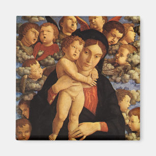 Aimant Madonna des Tcherubim par Andrea Mantegna