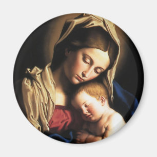 AIMANT MADONNA ET ENFANT