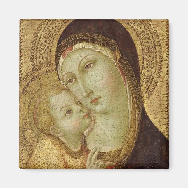 Aimant Madonna et Enfant 2 (Devant)