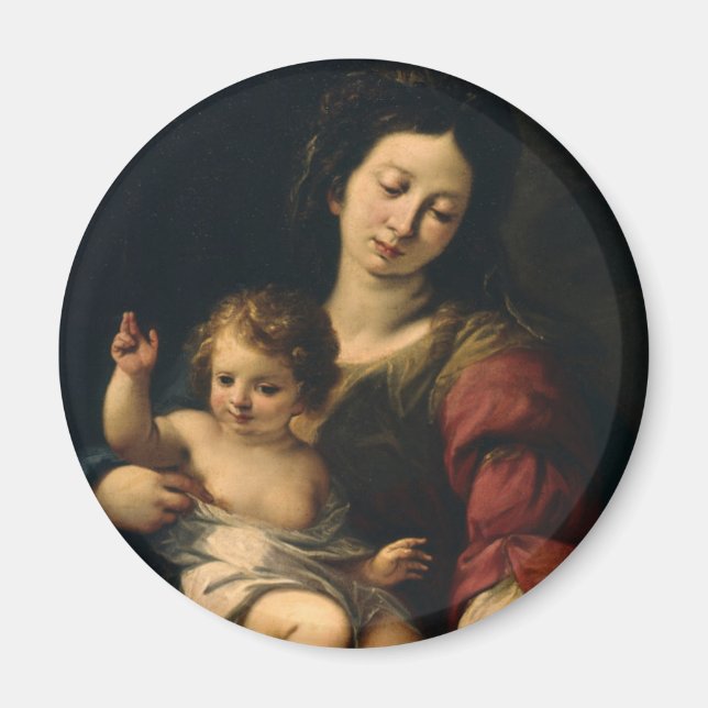Aimant Madonna et l'enfant (Devant)