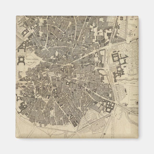 Aimant Madrid, Espagne (Devant)