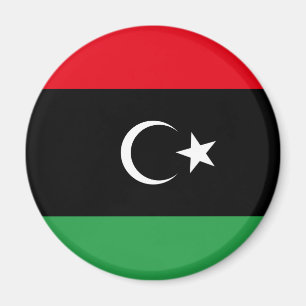 Aimant Magazine du drapeau libyen