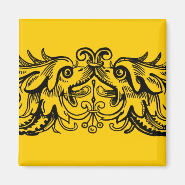 Aimant Magazine Monstres Liés (Devant)