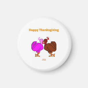 Aimant Magazine Ronde de la Passion de Thanksgiving