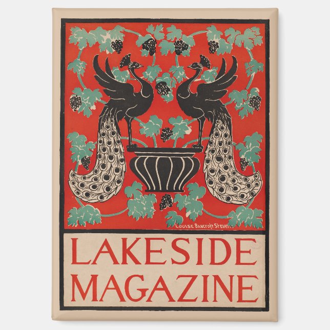 Aimant Magazine vintage Lakeside (Recto)